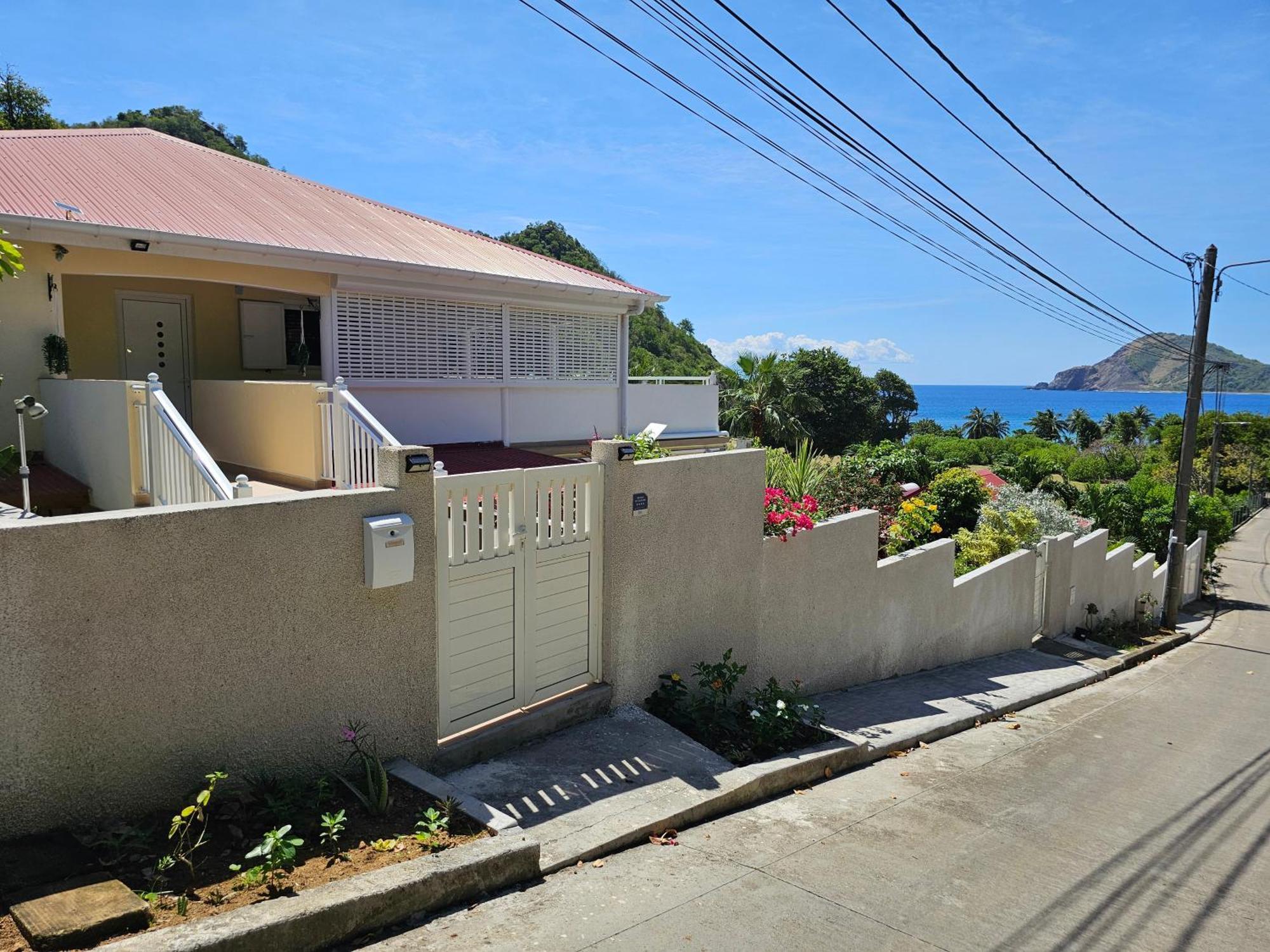 Villa Celyote - Haut De Villa, Vue Mer, A 150M De La Plage Anse Figuier 테레-드-오트 외부 사진