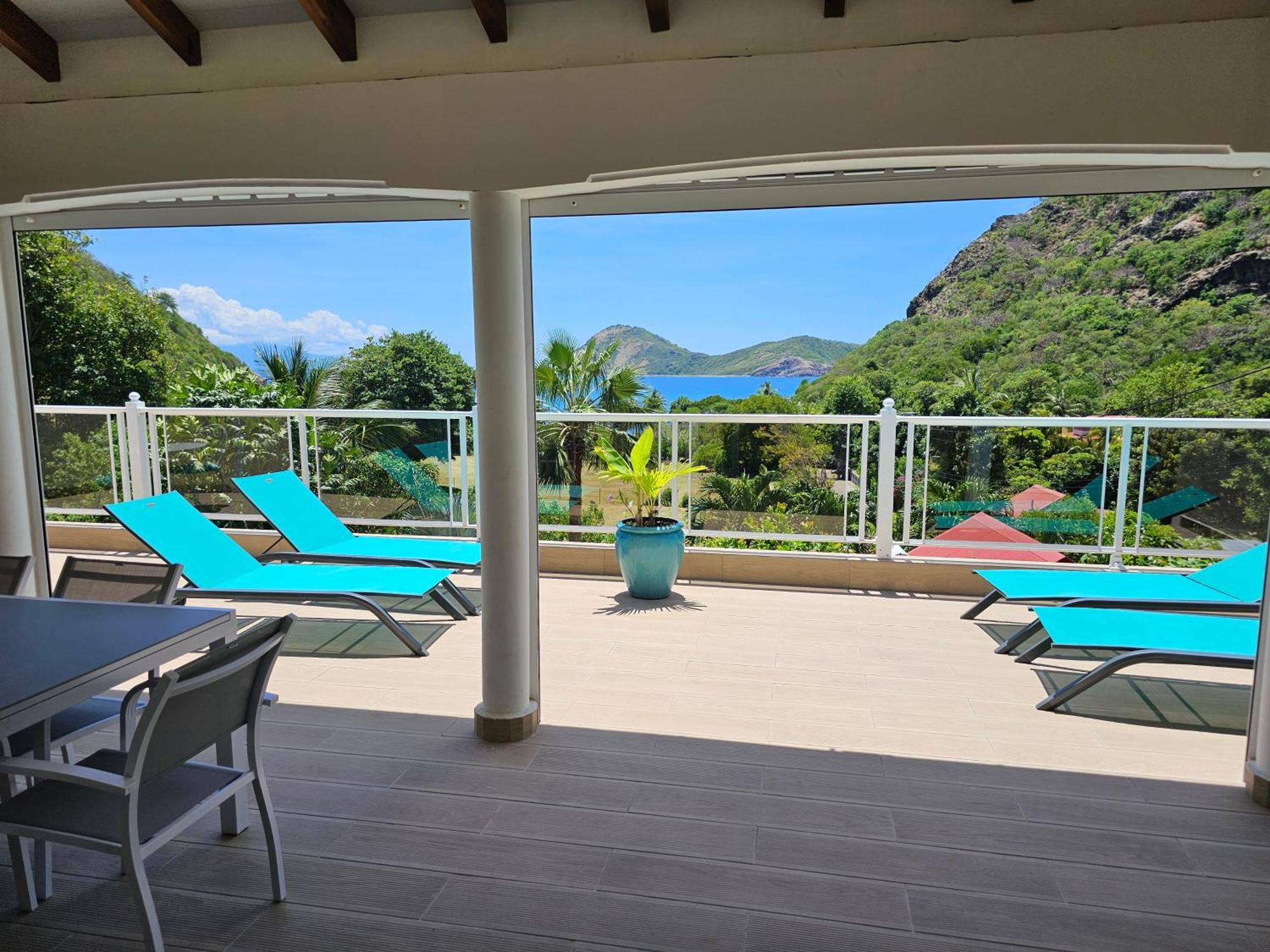 Villa Celyote - Haut De Villa, Vue Mer, A 150M De La Plage Anse Figuier 테레-드-오트 외부 사진